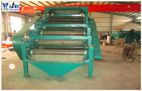 錳礦水選磁選機(jī)，海東錳礦水選磁選機(jī)_合理選購(gòu)山西磁性物干式磁選機(jī)_遠(yuǎn)力磁電生產(chǎn)廠家