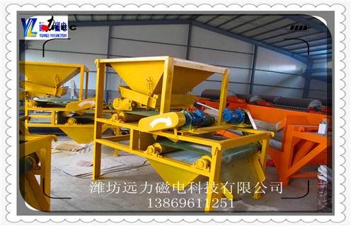 磁選機，干式磁選機，干式磁選機的磁力大于所受的機械力之和是多少？