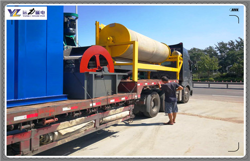 磁選機，干式磁選機，干式磁選機轉(zhuǎn)盤與兩磁頭之間的氣隙有什么不同？