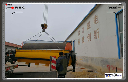 濕式磁選機，赤鐵礦濕式磁選機提高客戶的除鐵體驗效果_釩鈦鐵礦濰坊濕式磁選機廠家，濕式磁選機性能優(yōu)劣一試便知型號參數及磁場強度