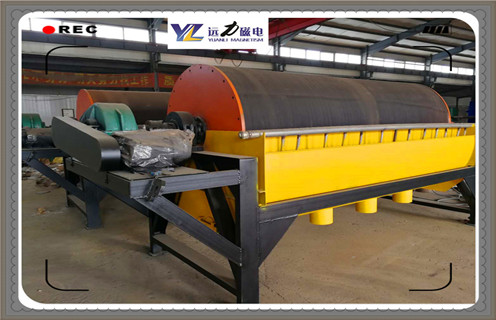 磁磁選機(jī)進(jìn)水，后果很?chē)?yán)重！_鐵礦選礦磁選機(jī)進(jìn)水，后果很?chē)?yán)重！磁場(chǎng)一般為多少_磁塊如何排列