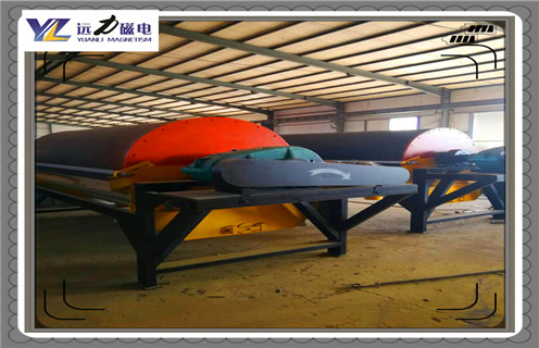 永磁筒式磁選機(jī)，CTB-918無(wú)錫永磁筒式磁選機(jī)品牌_磁鐵如何分布_CTB-918無(wú)錫永磁筒式磁選機(jī)品牌不吸鐵如何處理