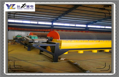 永磁筒式磁選機(jī)，CTB-918無(wú)錫永磁筒式磁選機(jī)品牌_磁鐵如何分布_CTB-918無(wú)錫永磁筒式磁選機(jī)品牌不吸鐵如何處理