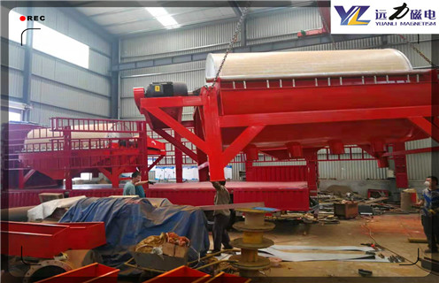 永磁磁選機(jī)，怎樣選擇適合自己的赤鐵礦永磁磁選機(jī)設(shè)備_遠(yuǎn)力為您講述怎樣選擇適合自己的赤鐵礦永磁磁選機(jī)設(shè)備磁場分布圖 