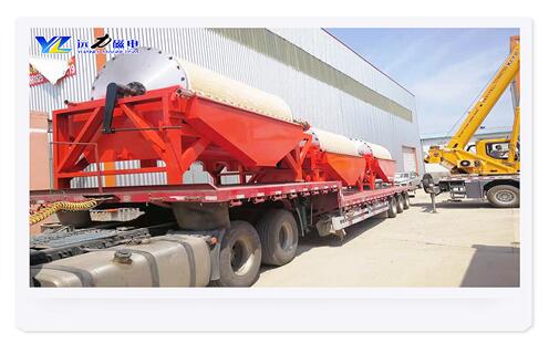 濕式滾筒磁選機，濕式滾筒磁選機用自身優(yōu)勢獲得客戶歡心_濕式滾筒磁選機用自身優(yōu)勢獲得客戶歡心的個性化發(fā)展_釩鈦鐵礦濕式滾筒磁選機用自身優(yōu)勢獲得客戶歡心型號參數(shù)及磁場強度