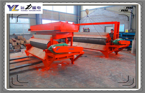 強磁輥式磁選機，上海濕式輥式磁選機工作原理_上海濕式輥式磁選機工作原理如何配置，選三氧化二鐵嗎？
