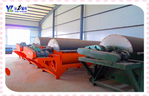 永磁濕式磁選機，四川永磁濕式磁選機_遠力四川永磁濕式磁選機的結構磁場分布圖 