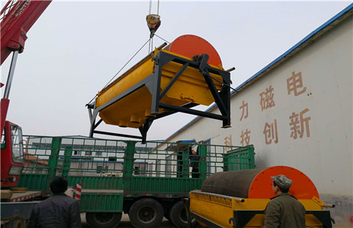 永磁筒式磁選機(jī)，云南永磁筒式磁選機(jī)廠家_遠(yuǎn)力云南永磁筒式磁選機(jī)廠家的結(jié)構(gòu)磁場(chǎng)分布圖